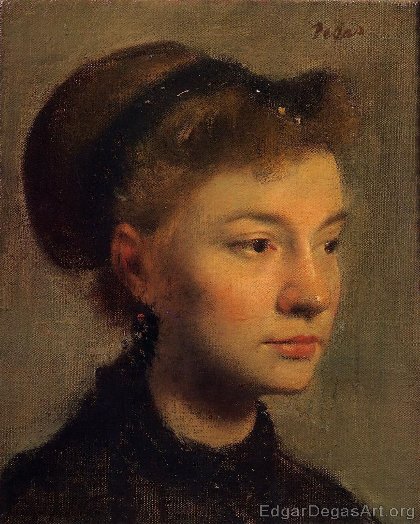 Head of a Young Woman II